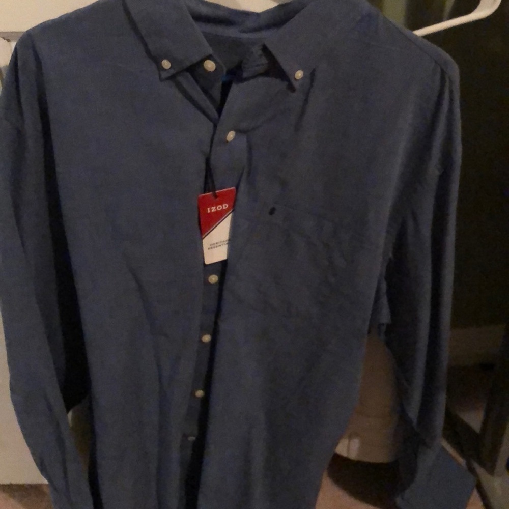 Blue Izod button down